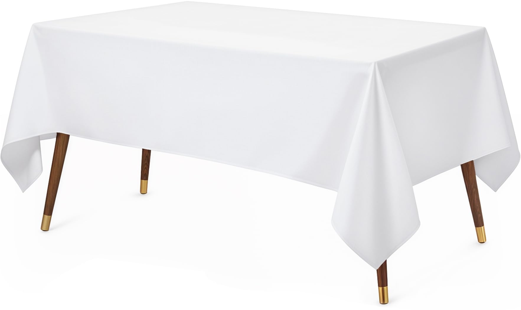 Utopia Kitchen Rectangle Table Cloth 1 Pack, Tablecloth Machine Washable, Polyester Table Cover for Dining, Buffet Parties, Picnics, Events, Weddings