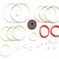 Game Room Guys Gottlieb Jet Spin Pinball White Rubber Ring Kit