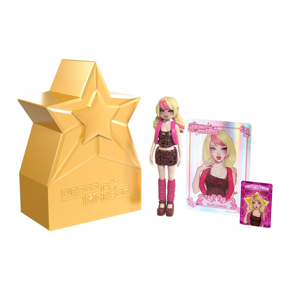 Dress to Impress Mystery Models Dolls - Wave 1, Gold