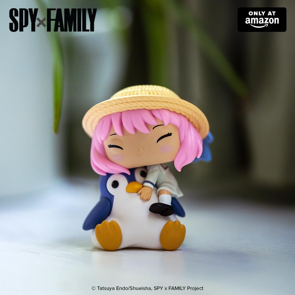 Funko Pop! Plus: SPY x Family - Anya Forger with Penguin - Amazon Exclusive - Collectable Vinyl Figure - Gift Idea - Official Merchandise - Toys for