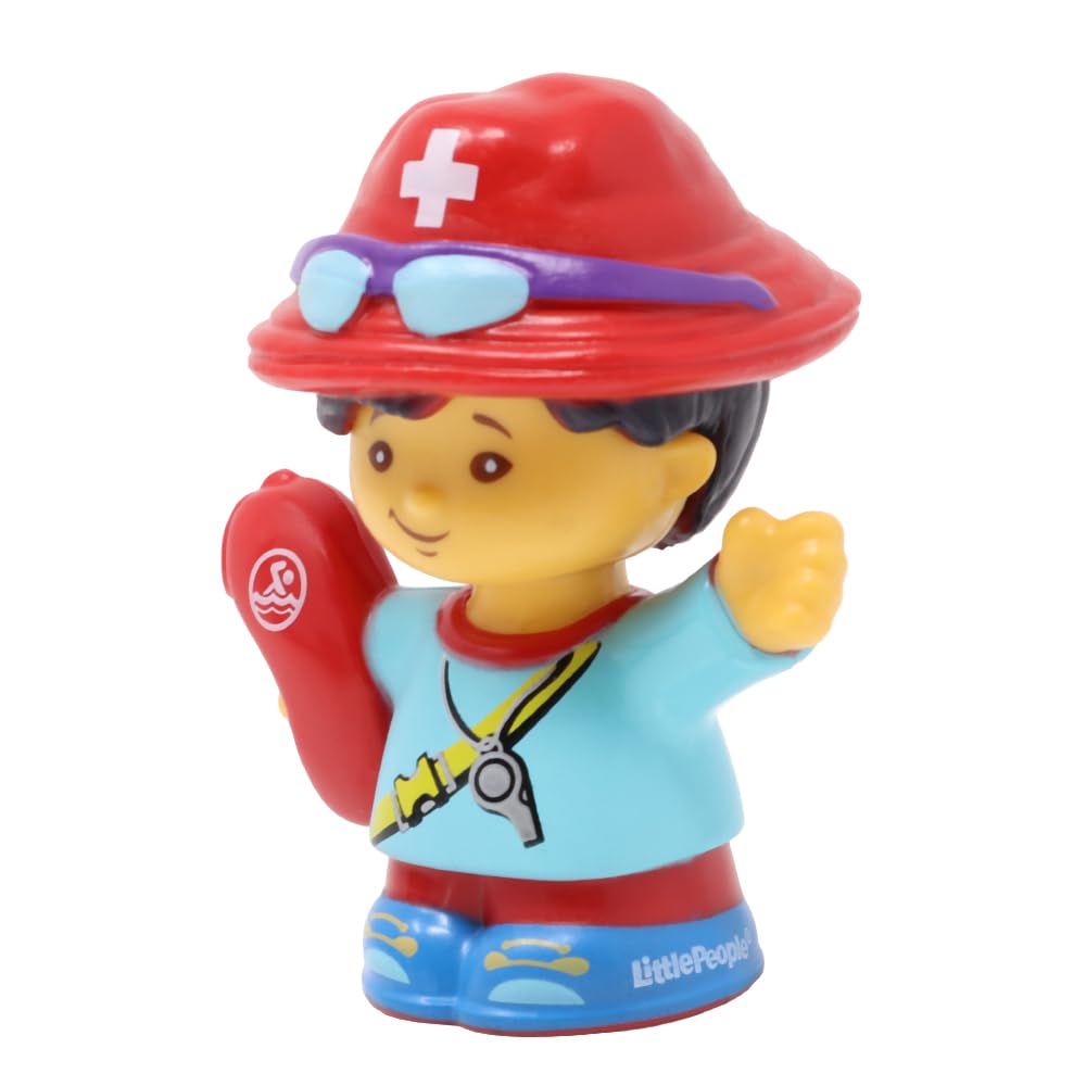 Fisher-Price Replacement Part Little People Lifeguard Steven and Tessa Playset FDG41 - Replacement Lifeguard Figure