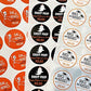 Custom Halloween Stickers, Personalized Happy Halloween Labels, Candy Halloween Stickers,Pumpkin Trick or Treat Stickers,Treat Bag Stickers Trunk or