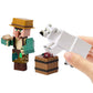 Mattel Minecraft Action Figures & Accessories 2-Packs, 3.25-inch Scale with Pixelated Design, Collectible Toy Set