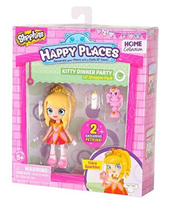 Shopkins Happy Places Single Pack Tiara Sparkles Doll