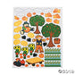 Pumpkin Patch Shaped Sticker Scene (Makes 12 Stickers) Fall Crafts