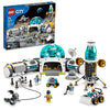 LEGO City Lunar Research Base Outer Space Toy for Kids who Love Space 60350, NASA Inspired Lunar Lander, Rover and Moon Buggy with 6 Astronaut