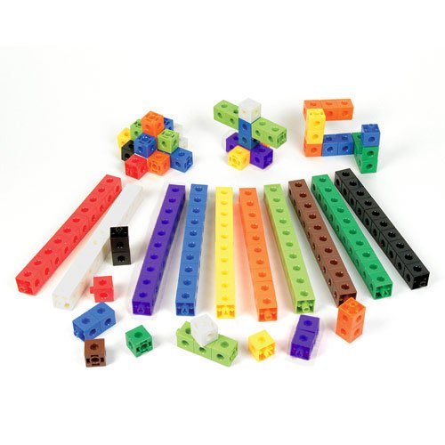 EAI Education Linking Cubes: 2 cm - Set of 100 in jar