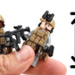 Battle Brick 1.6 Inches Tall US Army Rangers Custom Collectible Minifigures| Genuine Military Minifig | Custom Tactical Gear | Modern Warfare | Great