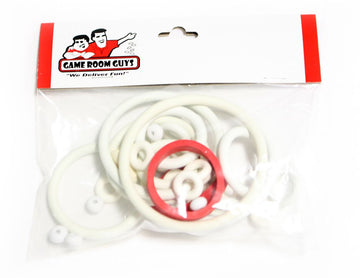 Game Room Guys Gottlieb 1983 Royal Flush Deluxe Pinball White Rubber Ring K
