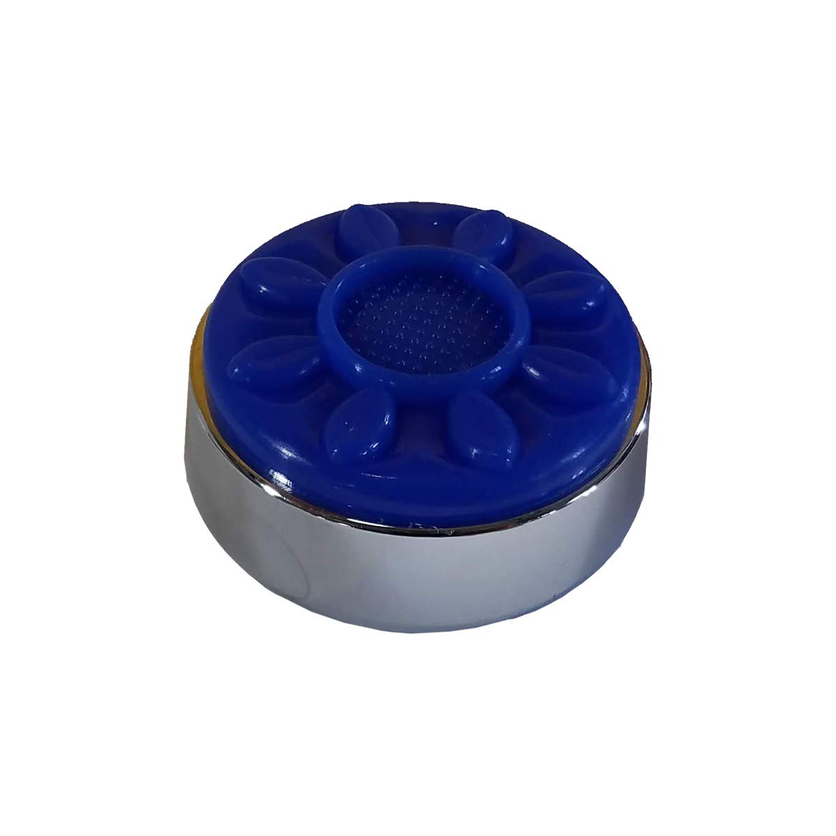 Game Room Guys Premium Chrome-Plated Steel Indoor Shuffleboard Pucks - Set of 8 (2-5/16", 58mm, Blue & Red)