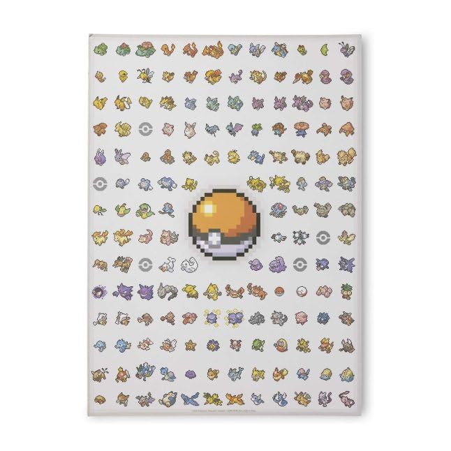 Pokémon Center: Kanto Pokémon Pixels Pokémon Puzzle (1,000 Pieces)