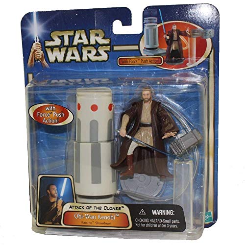 Obi Wan Kenobi Attack Of the Clones Kamino Showdown Deluxe figure set AOTC