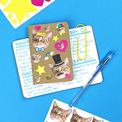 My Sticker Face Custom Face & Pet Stickers, Elite Sampler Sheet - 3 Sheets