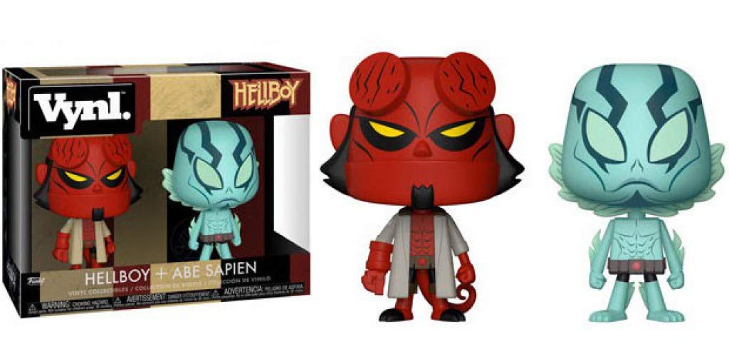 Funko VYNL: Hellboy Hellboy and Abe 2 Pack Collectible Figure, Multicolor