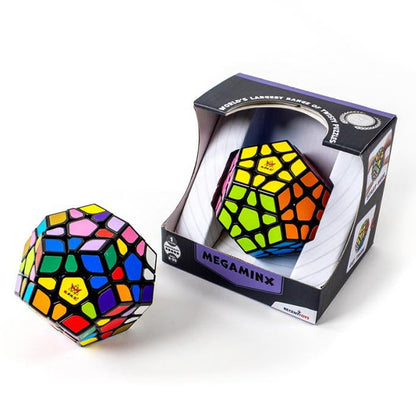Meffert's Megaminx - The Original 12-Faced 3D Brainteaser Puzzle from Recent Toys - Travel-Friendly Fun for Ages 9 to Adult
