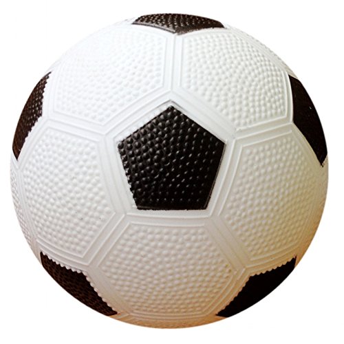 AppleRound 4-Pack Sports Balls for Toddlers & Kids with Pump - 5-Inch Soccer Ball, Basketball, Playground Ball & 6.5-Inch Football - Soft Small Balls
