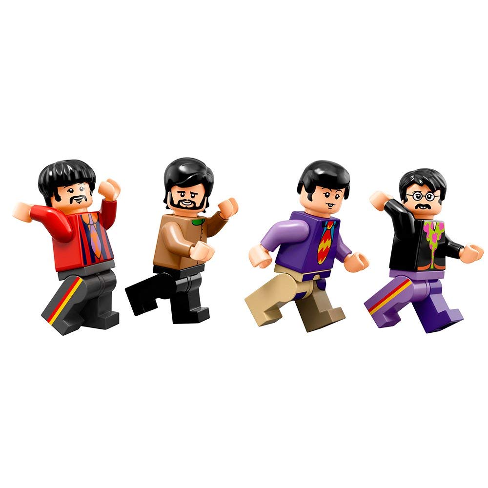 LEGO Ideas Yellow Submarine (21306) - Building Toy and Popular Gift for Fans of LEGO Sets and The Beatles (553 Pieces)