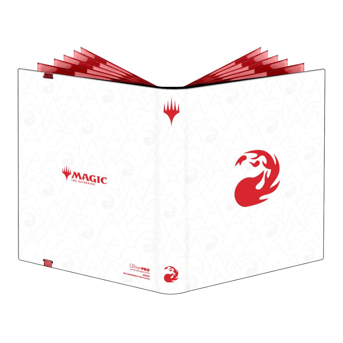 Ultra PRO - Mana 8 9-Pocket PRO-Binder - Mountain for Magic: The Gathering, Holds & Protects 360 Standard Sized Cards, Collector's Edition Durable