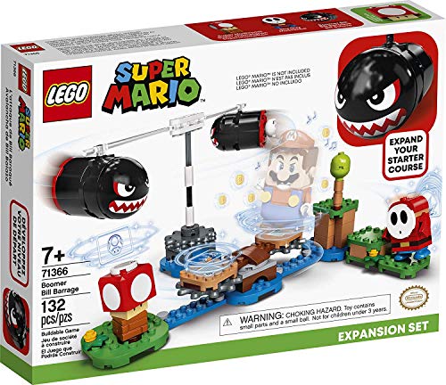 LEGO Super Mario Boomer Bill Barrage Expansion Set 71366 Building Kit; Toy for Kids to Add to Their Super Mario Adventures with Mario Starter Course
