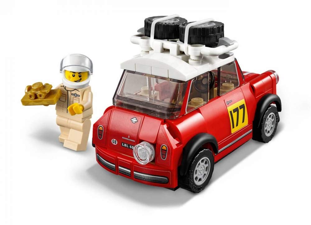 LEGO Speed Champions 1967 Mini Cooper S Rally and 2018 MINI John Cooper Works Buggy 75894 Building Kit (481 Pieces)