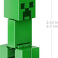 Mattel Minecraft Toys, Creeper Action Figure with Flint & Steel Accessories, Collectible Toy in 3.25-inch Scale