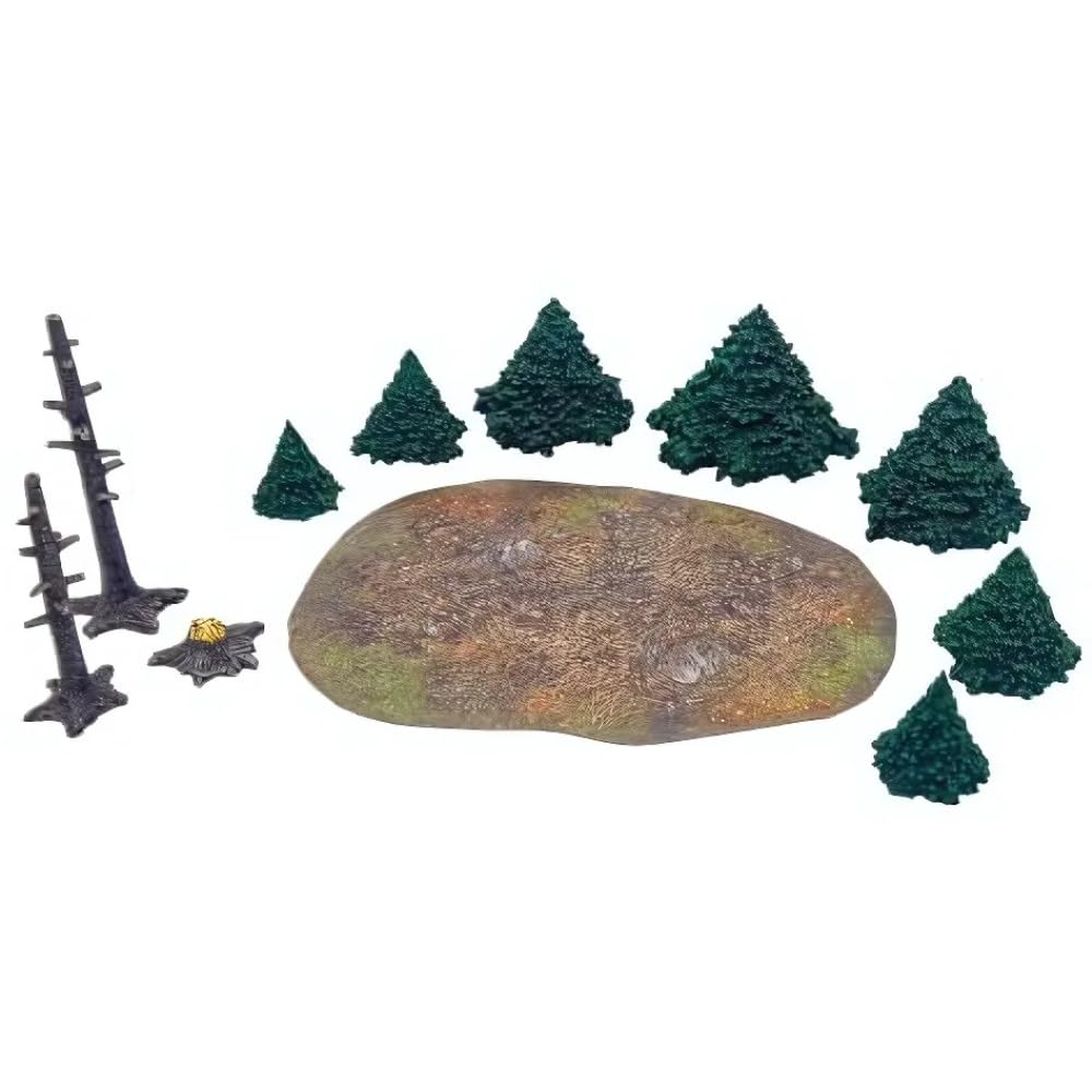 Monster Fight Club - Monster Scenery: Evergreen Pine Forest Double Pack (2 Items)