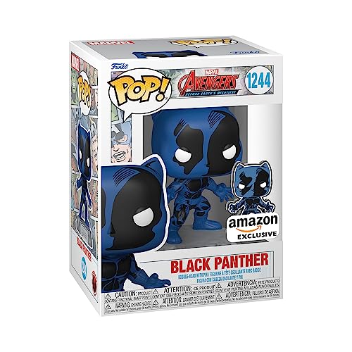Funko POP! Marvel: Black Panther Comic with Enamel Pin - Amazon Exclusive