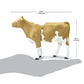 Safari Ltd. Guernsey Cow Figurine - Lifelike 5" Farm Animal Figure - Educational Toy for Boys, Girls, and Kids Ages 3+