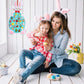 Hying Easter DIY Felt Rabbit Set - Bunny Craft Kits With Detachable Ornament, Happy Easter Chick Eggs for Wall Hanging, Home Party Decoration Supplies