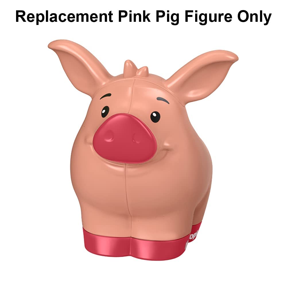 Fisher-Price Replacement Part Little People Caring for Animals Tractor Playset GLT77 - Replacement Pink Pig Figure