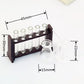 1 Set Dollhouse Accessories 1/12 Miniature Test Tubes for Science Lab Decoration Accessories Miniature Dollhouse (1.5x0.4x1.1 inch)