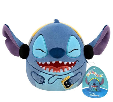 Squishmallows 7" Disney Stitch with Headphones