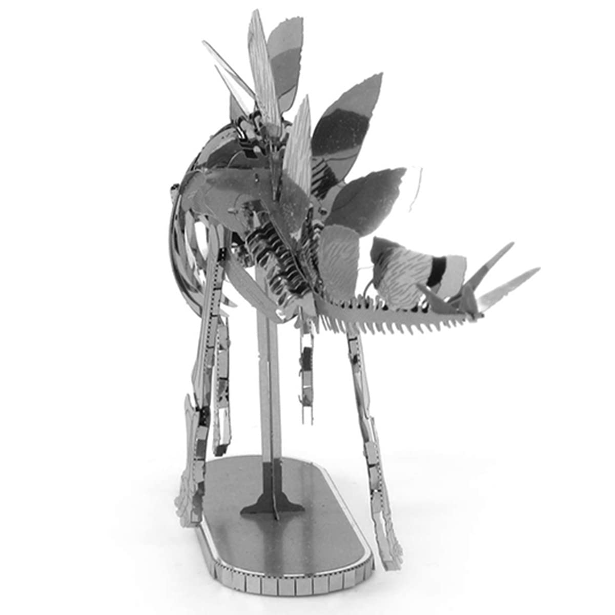 Fascinations Metal Earth Stegosaurus Skeleton 3D Metal Model Kit