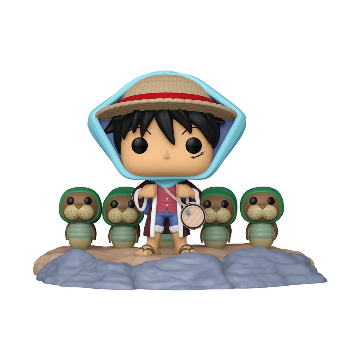Crunchyroll One Piece - Luffy Training Kung Fu Jugon Funko POP! Moment Exclusive