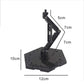 Bioristar HG RG Hobby Action Base Model Stand Hobby Display Stand Pack of 2 (1/144 Scale) (2pcs Black)