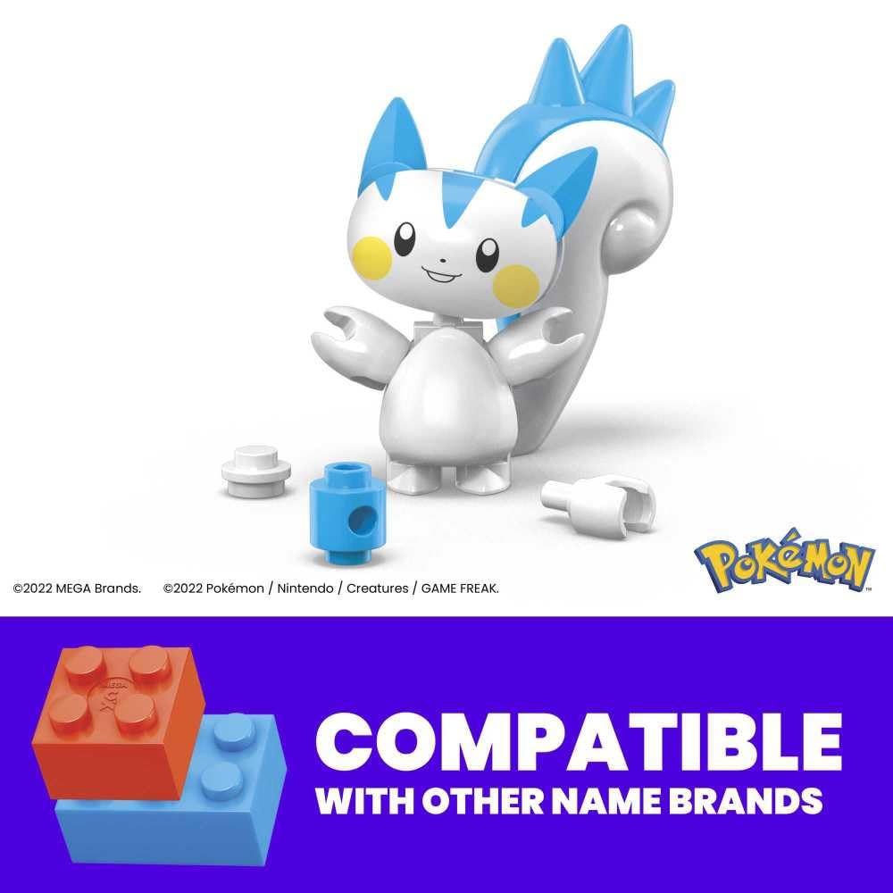 Mega Pokemon Series 17 Pachirisu Figure Building Set with Poke Ball