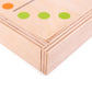Bigjigs Toys Wooden Jumbo Kids Dominoes - 28 Giant Dominoes for Children Aged 3 Years +, Premium Quality Wooden Traditional Games, Fun Garden Games