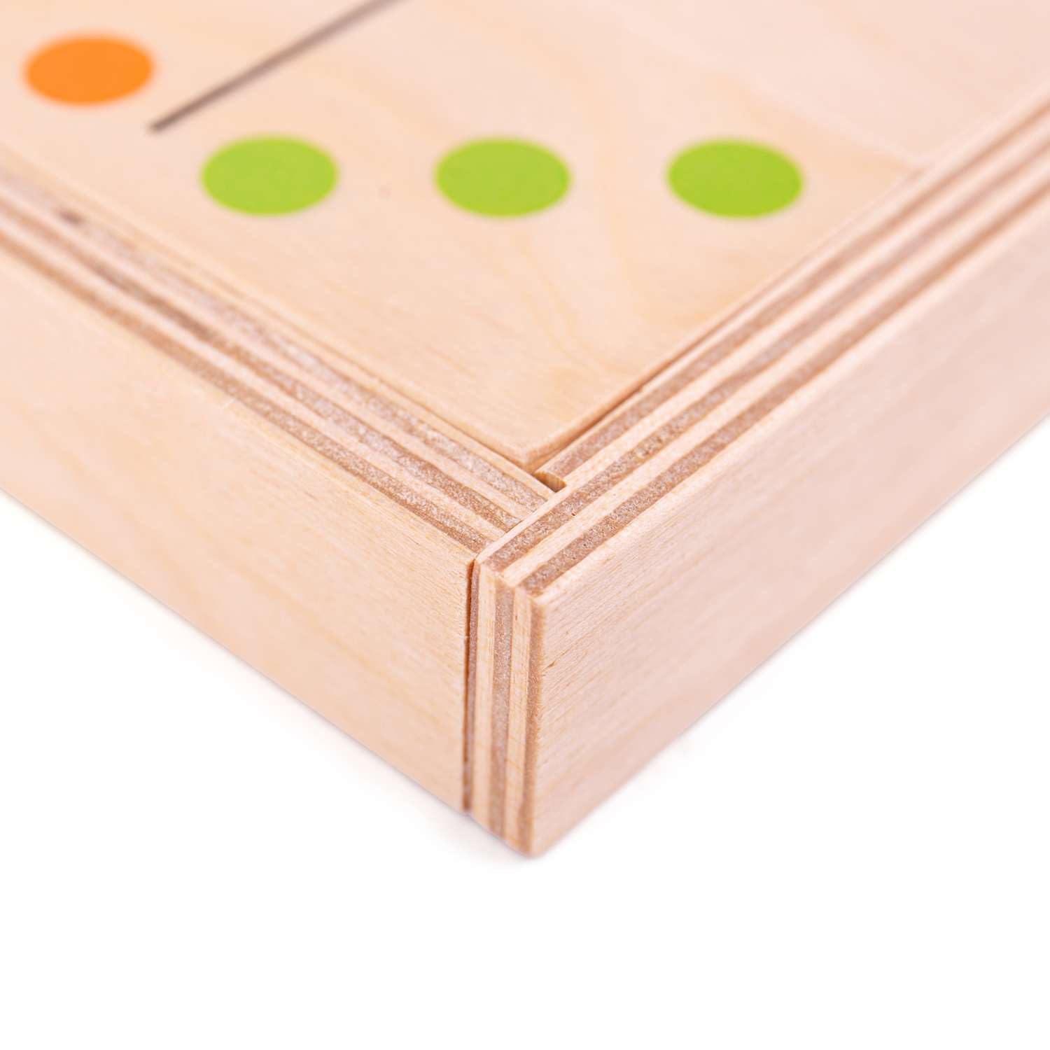 Bigjigs Toys Wooden Jumbo Kids Dominoes - 28 Giant Dominoes for Children Aged 3 Years +, Premium Quality Wooden Traditional Games, Fun Garden Games