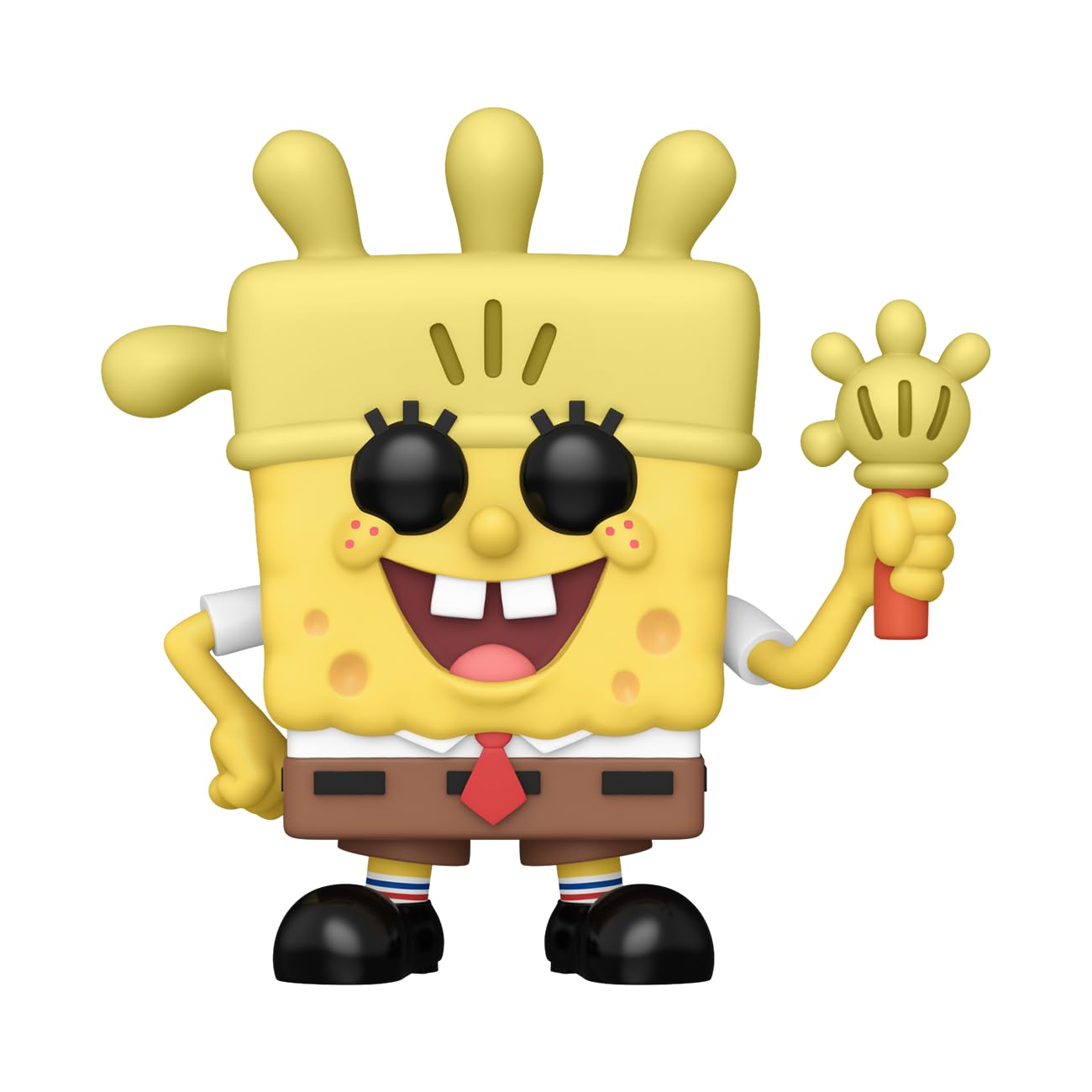 Funko POP! TV: Spongebob Squarepants 25th Anniversary - Spongebob Squarepants with Glove Light - Collectable Vinyl Figure - Gift Idea - Official