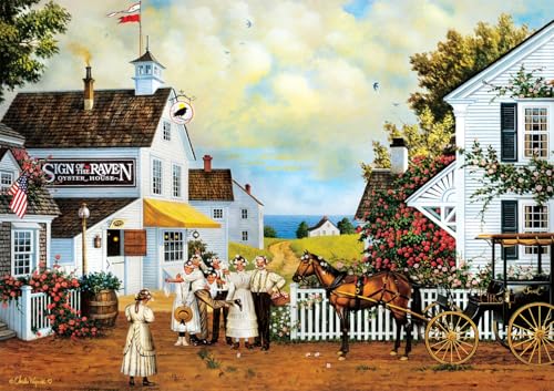 Buffalo Games - Charles Wysocki - Fun Lovin' Silly Folks - 300 Piece Puzzle