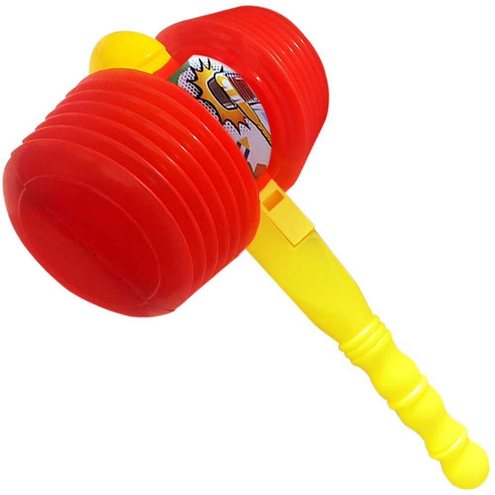 ArtCreativity Giant Squeaky Hammer for Kids - Jumbo 14 Inch Squeaking Toy, Perfect for Clown, Carnival & Circus Party Favors - Fun Gift for Boys