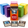 Ultra-Pro Deck Box, Set of 6 (Orange, Purple, Light Blue, Pink, Yellow, Light Green)