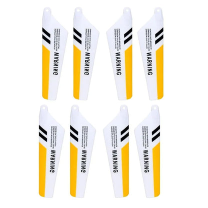 JIAFAN Propelller Blades 8pcs Yellow for Syma S107/ S107G RC Helicopter Parts