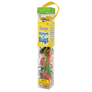 Plastic Bug Toys - 18 Colorful Giant Insect Figures - By Insect Lore