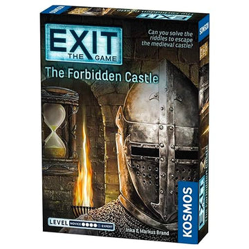 Exit: The Forbidden Castle | Exit: The Game - A Kosmos Game | Family-Friendly, Card-Based At-Home Escape Room Experience for 1 to 4 Players, Ages 12+