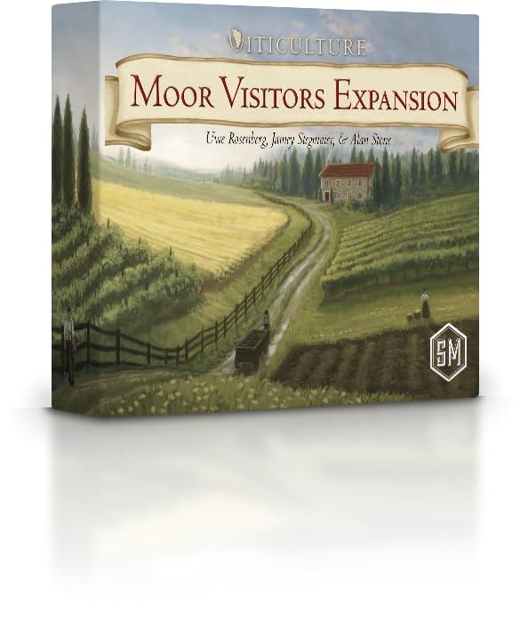 Stonemaier Games: Viticulture: Moor Visitors Expansion by Uwe Rosenberg and Jamey Stegmaier | Add to Viticulture (Base Game) | 40 New Individually