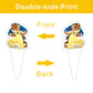 25Pcs Beauty & Beast Cake Decorations with 24pcs Cupcake Toppers 1pcs Cake Topper for Girls Birthday Party Supplies