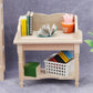 AirAds Dollhouse 1:12 scale dollhouse miniature furniture side stand student desk unfinished wood