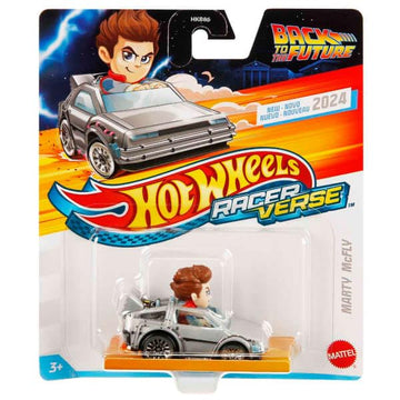 Hot Wheels Racer Verse Toy Vehicle 1:64 Scale Marty McFly Back to The Future