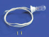 Cir-Kit Concepts Dollhouse Miniature Porcelain Look Ceiling Fixture with Frosted Bulb #CK502